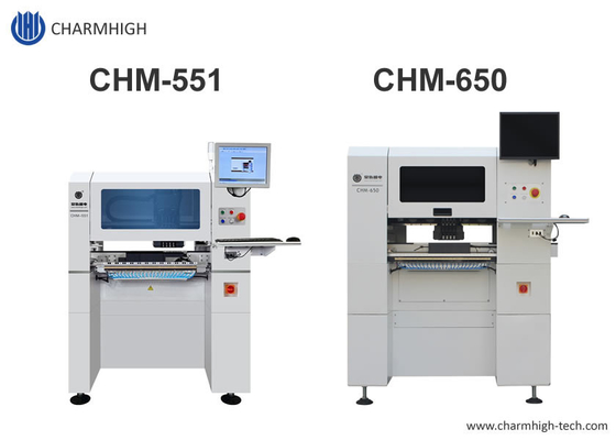Charmhigh उच्च परिशुद्धता 4 सिर SMT पिक एंड प्लेस मशीन ऑटो नोजल परिवर्तन CPKCPK≥1.0