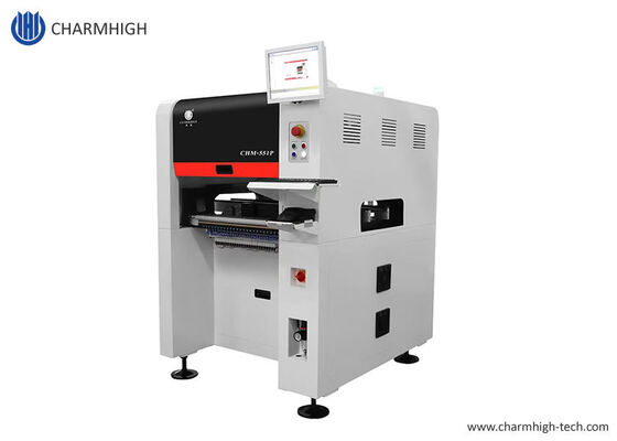 कास्ट-आयरन स्ट्रक्चर 4-हेड CHM-551P SMD पिक एंड प्लेस मशीन