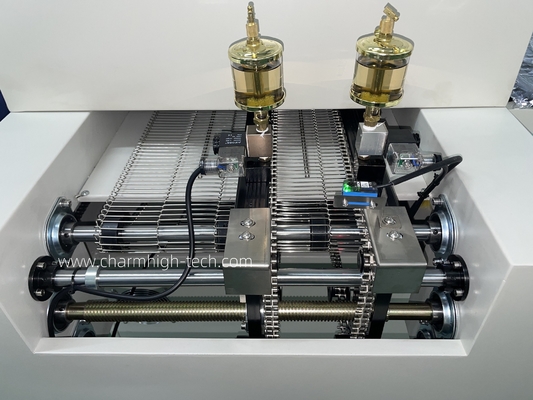 PC6635 रेल + पीसी कंट्रोल लीड मुक्त रिफ्लो ओवन 2200*350 मिमी 6 temp Zones Soldering Machine