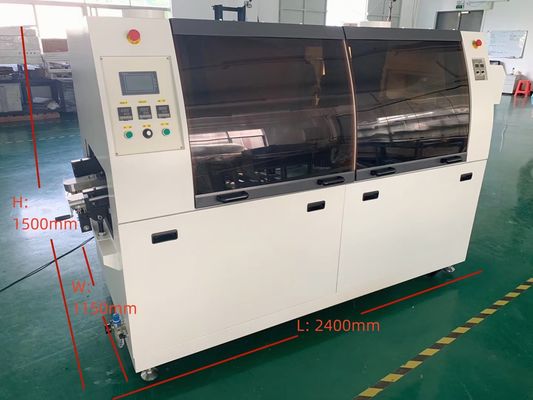 पीसीबी असेंबली के लिए चार्महाइ 250 डीएस लीड-फ्री ऑटोमैटिक वेव सोल्डरिंग मशीन