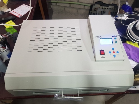 उन्नत 4 हेड पिक एंड प्लेस मशीन एसएमटी उत्पादन लाइन CHMT560P4, 3040 प्रिंटर, T962C रिफ्लो ओवन