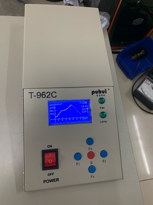 निकास के साथ T962C 2500w श्रीमती उल्टा ओवन 400 * 600 मिमी इन्फ्रारेड आईसी हीटर बीजीए एसएमडी एसएमए ताप राशन