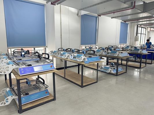 CHMT48VB बेंचटॉप SMT पिक एंड प्लेस मशीन 58 फीडर 2 विजन कैमरा