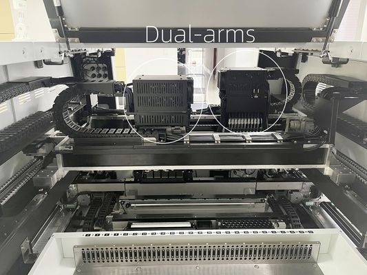 TS20 20-हेड SMT पिक एंड प्लेस मशीन डुअल-ट्रैक हाई-स्पीड माउंटर