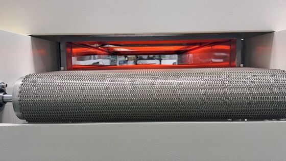 Industrial IR Curing Oven with 6 Heating Zones 280°C Max Temperature and PID Control for Paint Coating Adhesive Drying