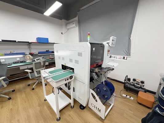 पीसीबी असेंबली और पीसीबीए विनिर्माण के लिए 6 हेड टीसी06 सेमी-ऑटो एसएमटी उत्पादन लाइन