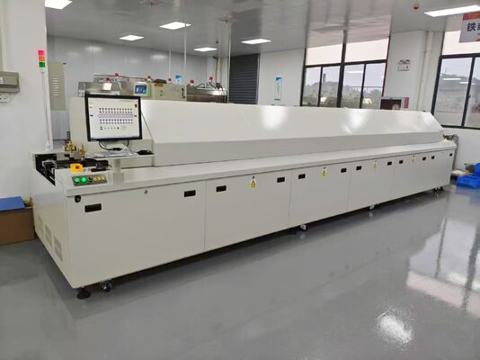 12-क्षेत्र सीसा मुक्त एसएमटी रिफ्लो ओवन CHM-PC1260 रिफ्लो सोल्डरिंग 4680x600 मिमी